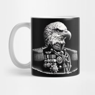 Majestic Eagle Wearing A Victorian-Era Admiral Uniform Mug